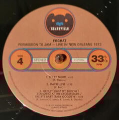 Vinyl Record Foghat - Permission To Jam: Live In New Orleans 1973 (Rsd 2024) (2 LP) - 4