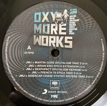 Vinyl Record Jean-Michel Jarre - Oxymoreworks (180g) (LP) - 2