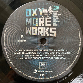 Disque vinyle Jean-Michel Jarre - Oxymoreworks (180g) (LP) - 3