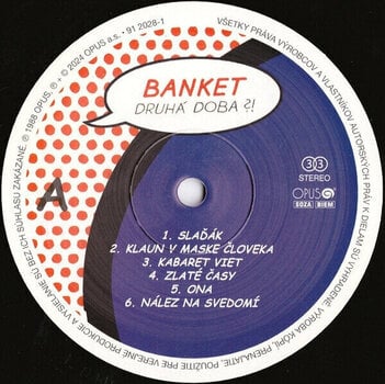 Vinyl Record Banket - Druhá doba?! (LP) - 2