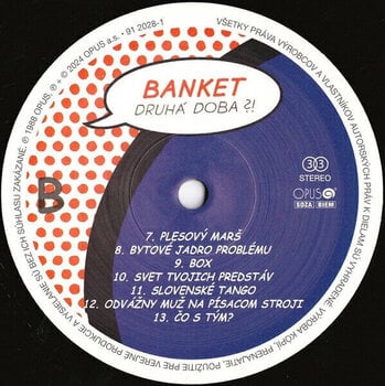 Disque vinyle Banket - Druhá doba?! (LP) - 3