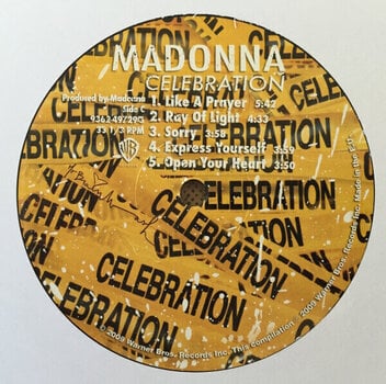 Vinyl Record Madonna - Celebration (4 LP) - 4