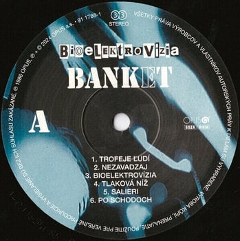 Vinyl Record Banket - Bioelektrovízia (LP) - 2