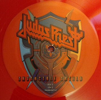 Disque vinyle Judas Priest - Invincible Shield (180g) (Red Coloured) (2 LP) - 4