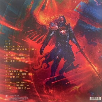 Disco in vinile Judas Priest - Invincible Shield (180g) (Red Coloured) (2 LP) - 6
