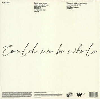 Vinyylilevy Afra Kane - Could We Be Whole (LP) - 2