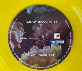 Vinyl Record Martin Stadtfeld - Baroque Colours (Yellow and Blue Coloured) (2 LP) - 3