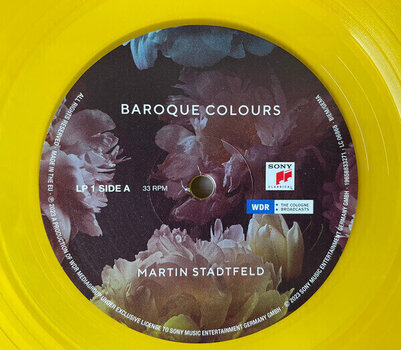 Vinyl Record Martin Stadtfeld - Baroque Colours (Yellow and Blue Coloured) (2 LP) - 4