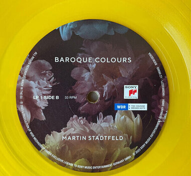 Vinyl Record Martin Stadtfeld - Baroque Colours (Yellow and Blue Coloured) (2 LP) - 5