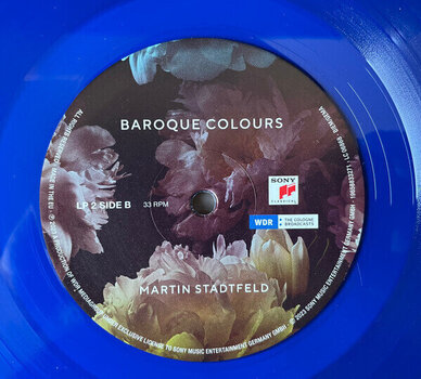 Vinyl Record Martin Stadtfeld - Baroque Colours (Yellow and Blue Coloured) (2 LP) - 9