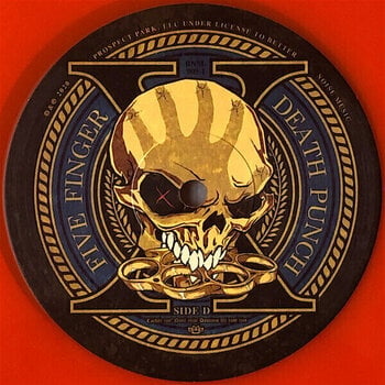 LP Five Finger Death Punch - A Decade Of Destuction Vol. 2 (Orange Coloured) (2 LP) - 9