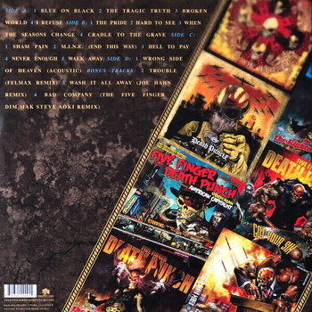 LP plošča Five Finger Death Punch - A Decade Of Destuction Vol. 2 (Orange Coloured) (2 LP) - 10