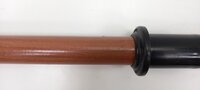 Osculati Mahogany Oar Pagaie, Gaffe, Avirons