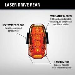 Cykelljus Lezyne Led Laser Drive Black Cykelljus - 5