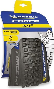 Pneu de bicicleta MTB Michelin Force AM2 27,5" (584 mm) Black 2.6 Preparado para não ter câmara Pneu de bicicleta MTB - 6