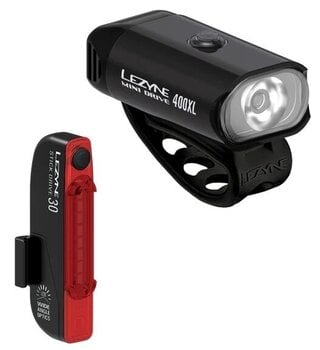 Éclairage de vélo Lezyne Mini Drive 400XL / Stick Drive Noir Front 400 lm / Rear 30 lm Éclairage de vélo (Déjà utilisé) - 4