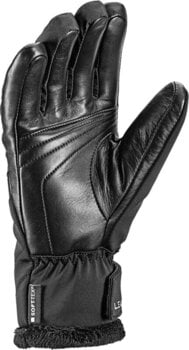 Ski Gloves Leki Stella Women Black 6 Ski Gloves - 3