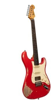 Electric guitar Henry's ST-1 Cobra Red Relic - 4