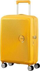 Bolsa de viaje para barco American Tourister Soundbox Spinner EXP 55/20 Cabin Expandable-Maleta con 4 ruedas Golden Yellow 35,5/41 L - 1