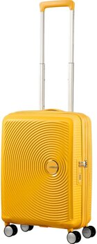 Lifestyle reppu / laukku American Tourister Soundbox Spinner EXP 55/20 Cabin Golden Yellow 35,5/41 L Matkatavarat - 5