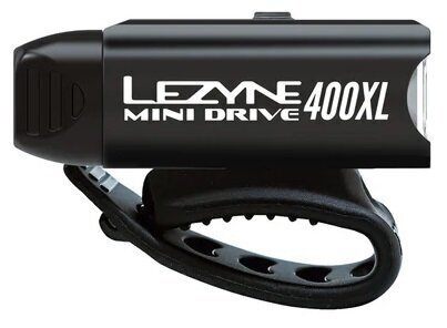 Pyörän valot Lezyne Mini Drive 400 lm Black/Hi Gloss Pyörän valot - 4