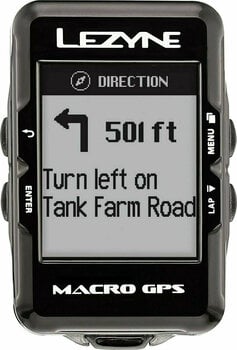 Electronică biciclete Lezyne Macro GPS Black - 3