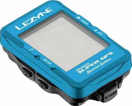 elettronica per bicicletta Lezyne Super GPS Blue - 2