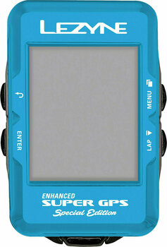 Pyöräilyelektroniikka Lezyne Super GPS Blue - 7