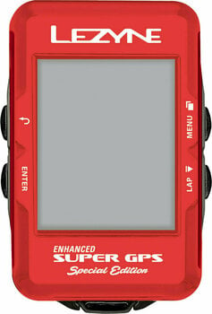 Electronică biciclete Lezyne Super GPS Red - 2