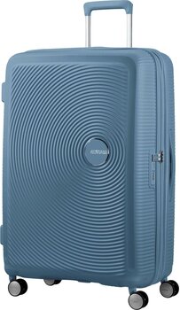 Lifestyle-rugzak / tas American Tourister Soundbox Spinner EXP 77/28 Large Check-in Stone Blue 97/110 L Bagage - 2