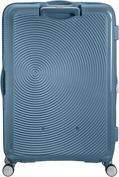 Lifestyle batoh / Taška American Tourister Soundbox Spinner EXP 77/28 Large Check-in Stone Blue 97/110 L Kufr - 4