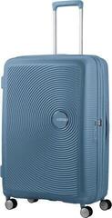 Bolsa de viaje para barco American Tourister Soundbox Spinner EXP 77/28 Large Check-in Expandable-Maleta con 4 ruedas Stone Blue 97/110 L - 4