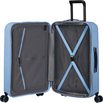 Lifestyle Backpack / Bag American Tourister Novastream Spinner EXP 67/24 Medium Check-in Pastel Blue 64/73 L Luggage - 3
