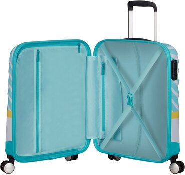 Városi hátizsák / Táska American Tourister Disney Wavebreaker Spinner 55/20 Cabin Blue Kiss 36 L Bőrönd - 3