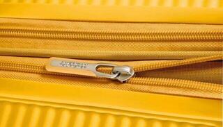 Bolsa de viaje para barco American Tourister Soundbox Spinner EXP 55/20 Cabin Expandable-Maleta con 4 ruedas Golden Yellow 35,5/41 L - 5