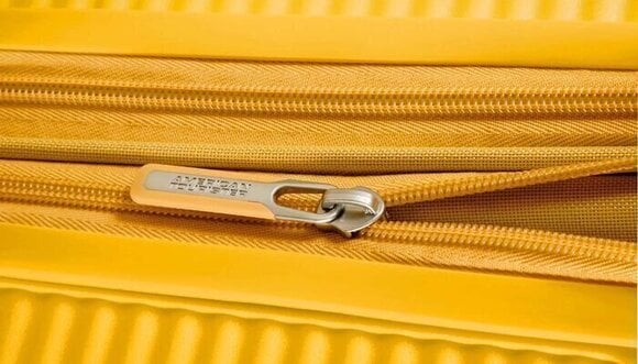Livsstil Ryggsäck / väska American Tourister Soundbox Spinner EXP 55/20 Cabin Golden Yellow 35,5/41 L Bagage - 6