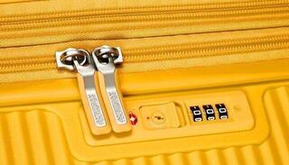 Bolsa de viaje para barco American Tourister Soundbox Spinner EXP 55/20 Cabin Expandable-Maleta con 4 ruedas Golden Yellow 35,5/41 L - 7