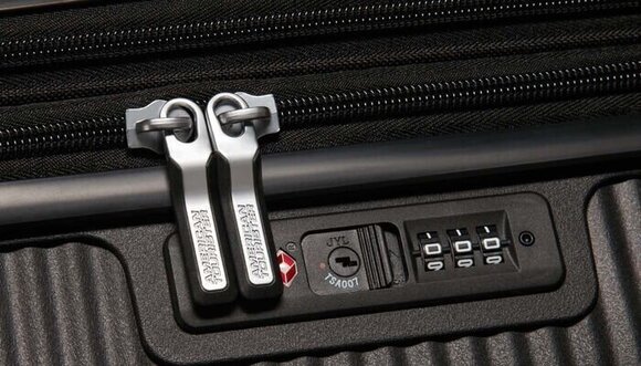Lifestyle ruksak / Taška American Tourister Soundbox Spinner EXP 67/24 Medium Check-in Bass Black 71.5/81 L Kufor - 7