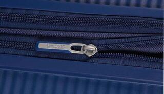 Travel Bag American Tourister Soundbox Spinner EXP 67/24 Medium Check-in 4 Wheels Suitcase-Expandable Midnight Navy 71.5/81 L - 4
