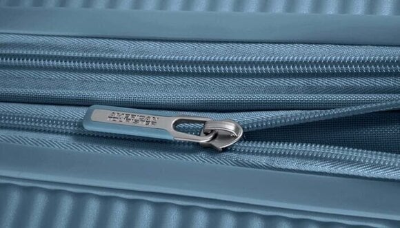 Lifestyle-rugzak / tas American Tourister Soundbox Spinner EXP 77/28 Large Check-in Stone Blue 97/110 L Bagage - 6