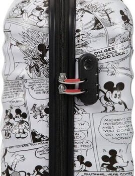 Lifestyle reppu / laukku American Tourister Disney Wavebreaker Spinner 55/20 Cabin Comics White 36 L Luggage - 6