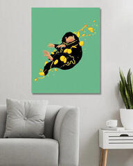 Peinture par numéros Zuty Peinture par numéros Illustration du museau, des pièces de monnaie et des chaînes en or (Les Animaux Fantastiques) - 2