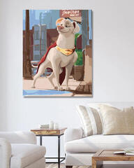 Malowanie po numerach Zuty Malowanie po numerach Krypto o psotnym spojrzeniu (DC League Of Super-Pets) - 2