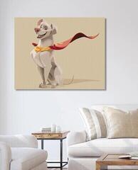 Malowanie po numerach Zuty Malowanie po numerach Siedzące Krypto (DC League Of Super-Pets) - 2