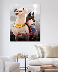 Schilderen op nummer Zuty Schilderen op nummer Krypto en Ace (DC League Of Super-Pets) - 2