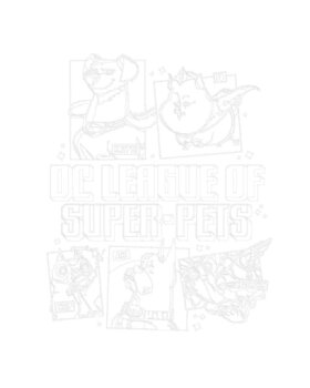Slikanje po brojevima Zuty Slikanje po brojevima Poster DC League of Super Pets II - 2
