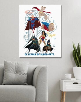 Picturi pe numere Zuty Picturi pe numere Superman, Batman, Wonder Woman (DC League Of Super-Pets) - 3