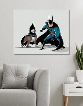 Målning med siffror Zuty Målning med siffror Batmans bästa vän (DC League Of Super-Pets) - 3