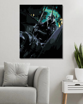 Pintura por números Zuty Pintura por números Nazgul In Armour (Lord Of The Rings) - 3