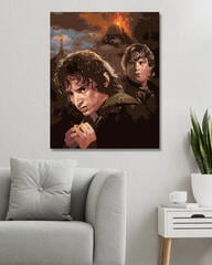 Pintura por números Zuty Pintura por números Frodo And Sam At Mount Doom (Lord Of The Rings) - 2